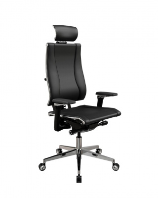Кресло Yoga Y 4DF B2-17D - Infinity /Kc09/Nc09/D15P/H13mL-3D(M26.B35.G25.W04) (Черный)