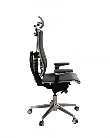 Кресло Yoga Y 4DF B2-17D - Infinity /Kc09/Nc09/D15P/H13mL-3D(M26.B35.G25.W04) (Черный)